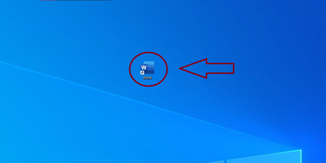 Otevření aplikace Office