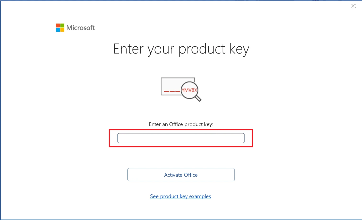 Zadání produktového klíče